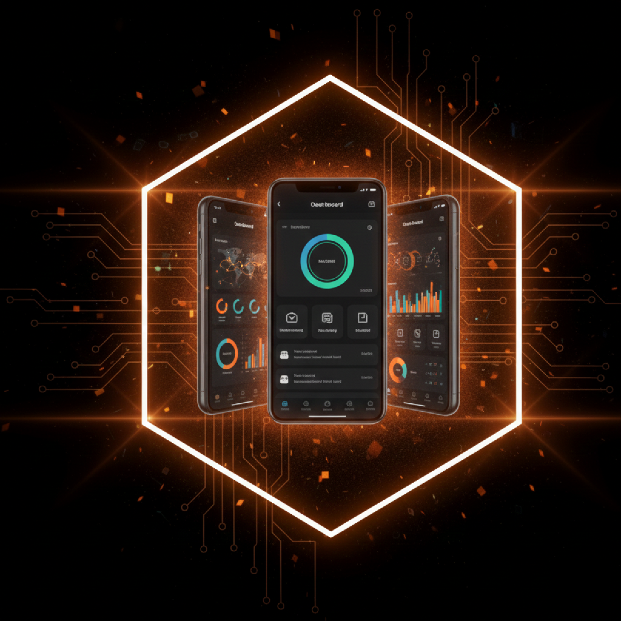 Mobile App Development Mockup